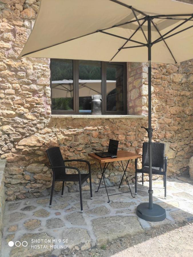 Hostal Moline Bruguera Exteriér fotografie